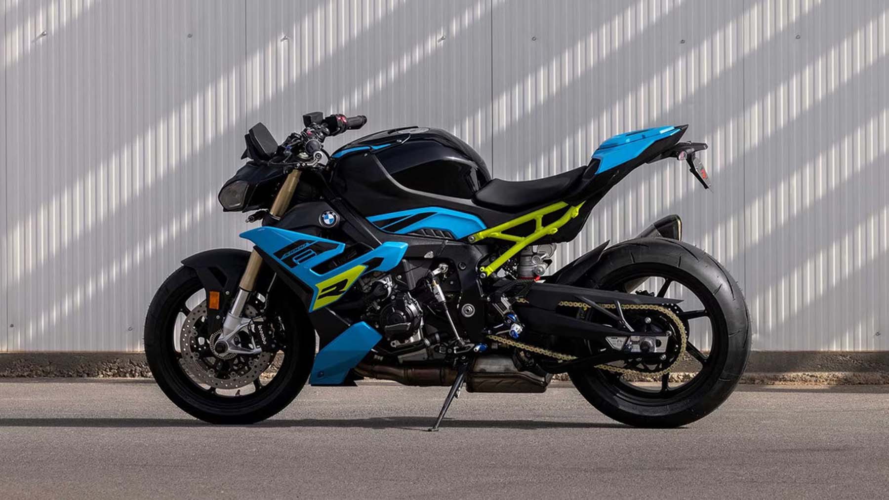 BMW S 1000 R 2025 Bluefire/Mugiallo Yellow