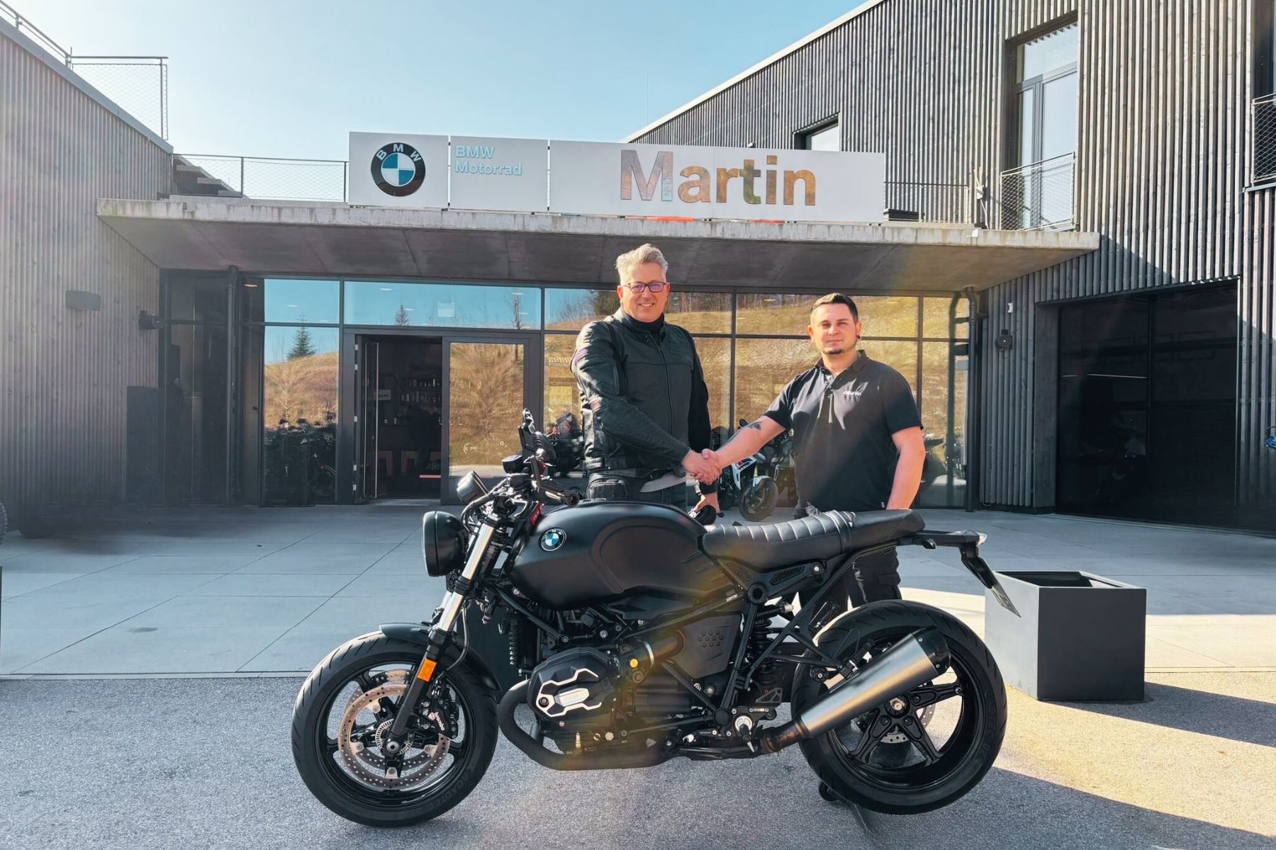Fahrzeugübergabe BMW R nineT